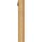 Ekena Millwork Merced Block Rough Sawn Bracket w/ Offset Brace, Western Red Cedar, 4"W x 22"D x 26"H BKT0402X22X26MRC05RWR - alternate 2